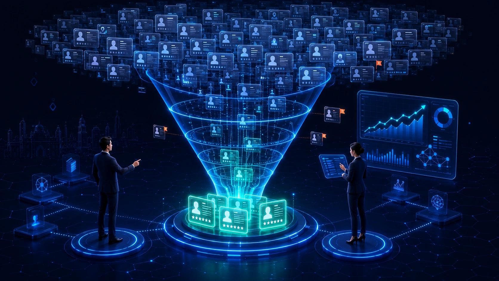 Bulk Hiring at Scale Without Dropping Quality: How AI Screening Funnels Work